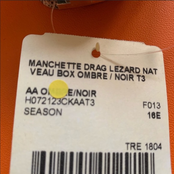 Lizard Hermès bracelet NWT - Picture 2 of 8